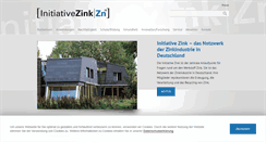 Desktop Screenshot of initiative-zink.de
